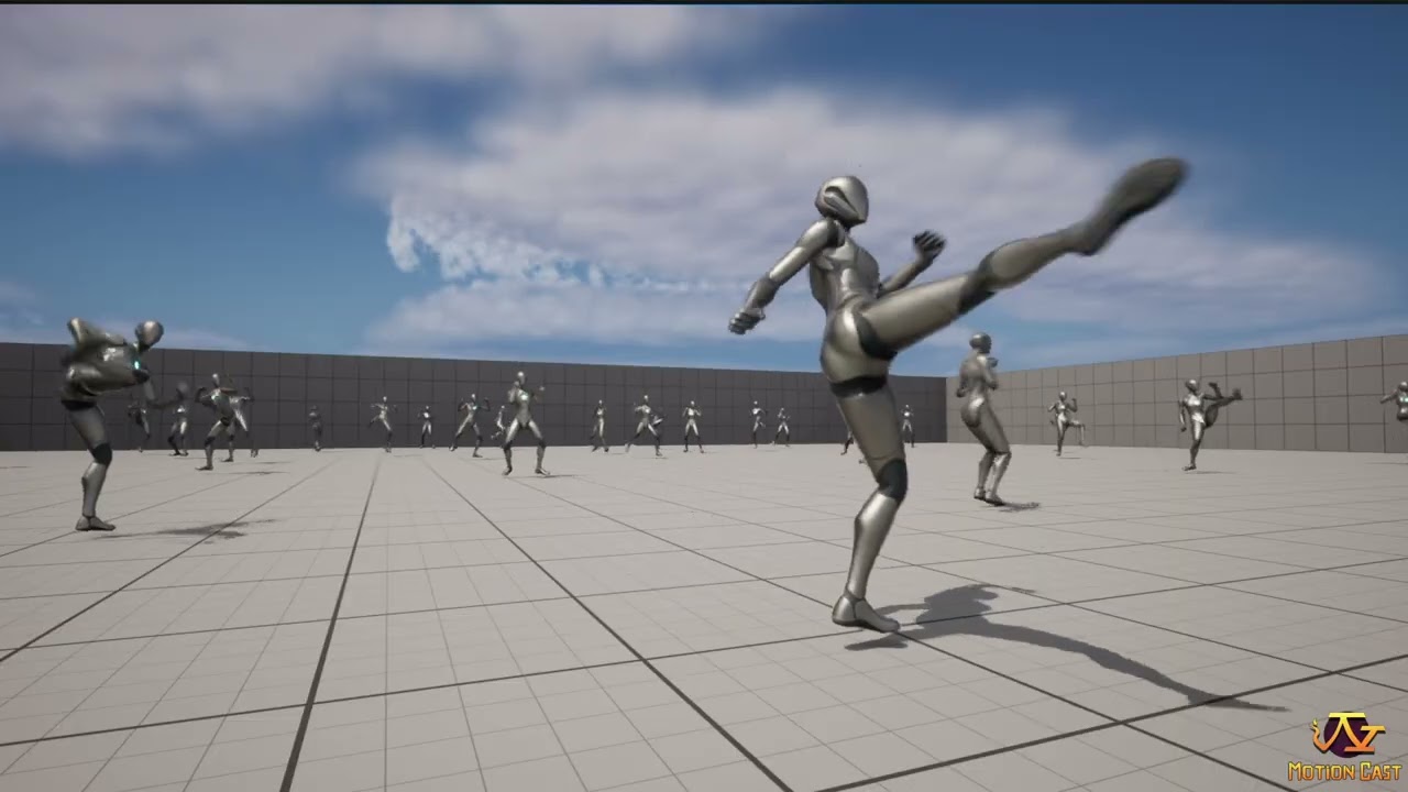 Unreal Engine Demo Scene : Full Contact (Motion Cast#22 Vol.2)