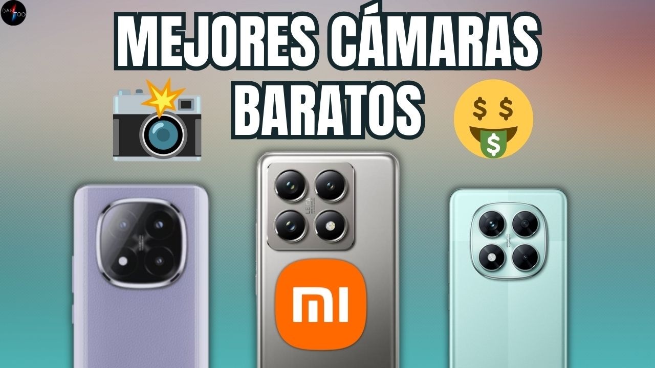 4 celulares Xiaomi económicos con MUY buena cámara 📸 que SÍ valen la pena en 2026 🤑