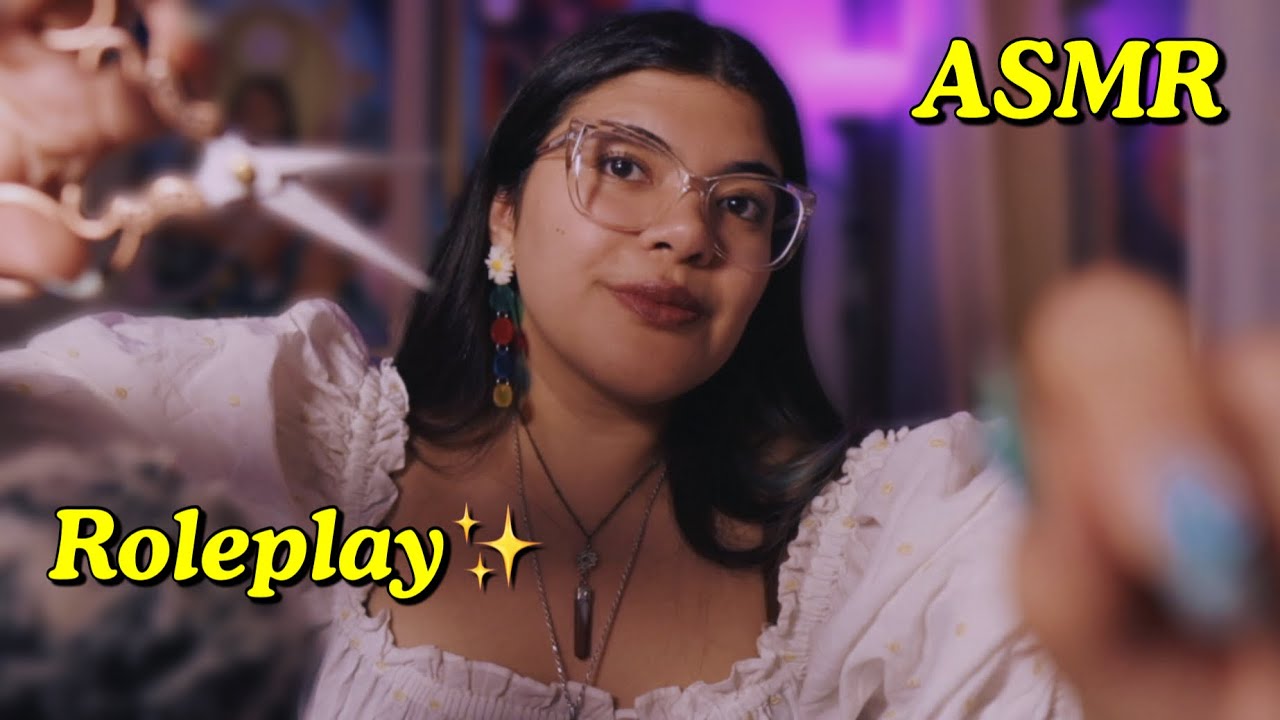 ASMR Roleplay ✨ Removiendo tus recuerdos dolorosos ✂️ atención personal, Inaudible, typing