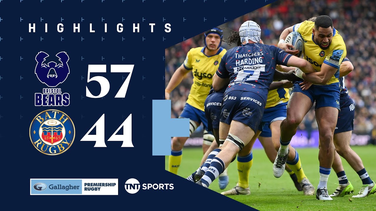 High Scoring Thriller! 🤩 | Bristol Bears 57-44 Bath | Gallagher Premiership Rugby Highlights