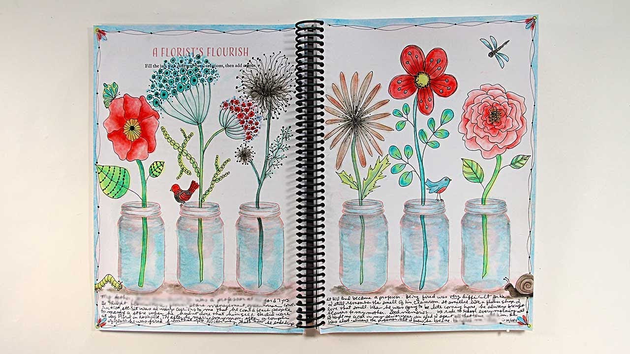Mixed Media Art Journaling - Breathe Creative Journal