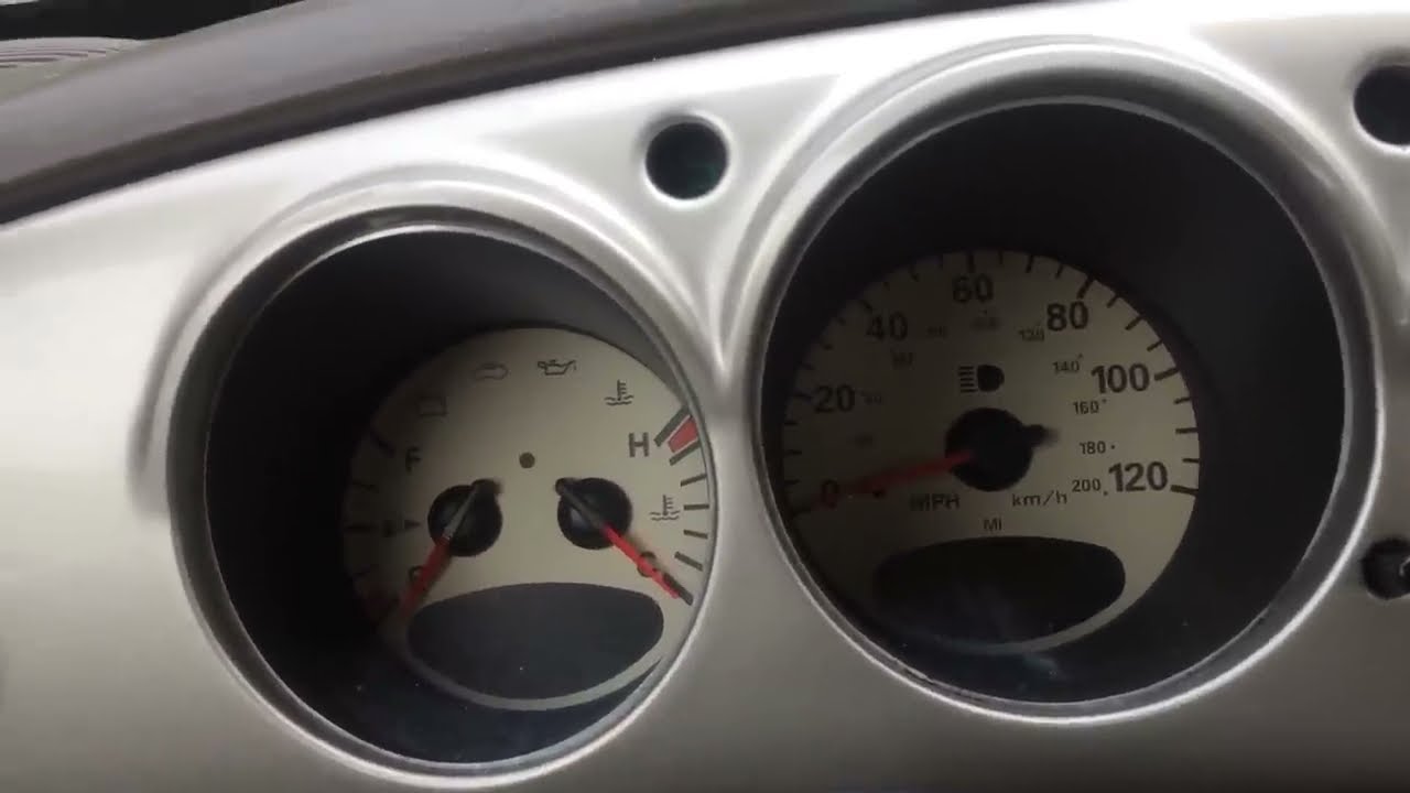 Как сбросить настройки приборной панели на PT Cruiser