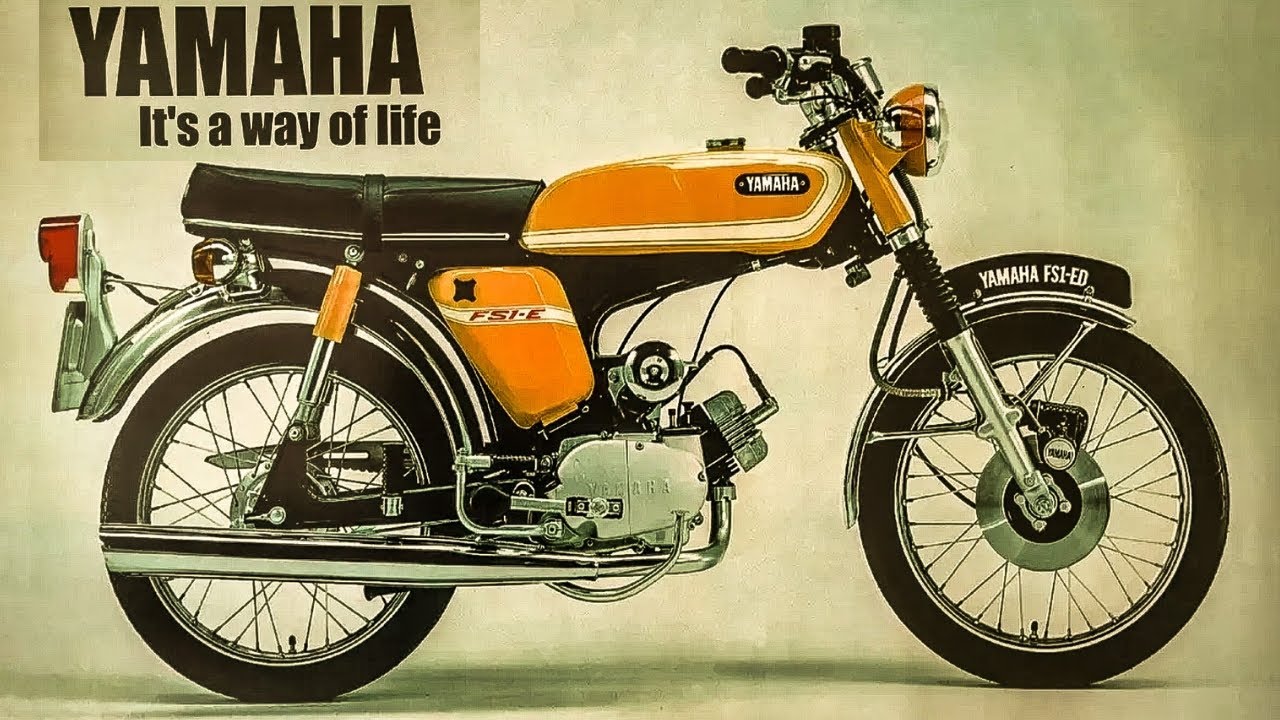 The Yamaha FS1E 49cc Nicknamed The FIZZIE
