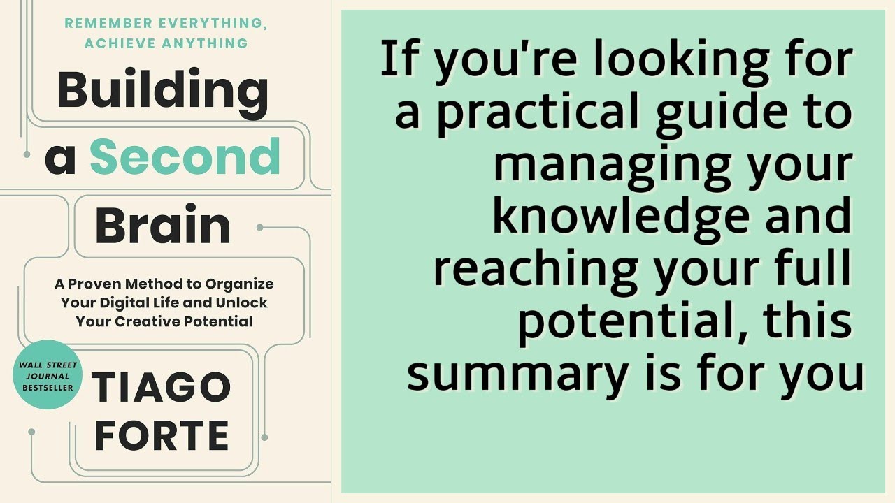 Building a Second Brain by Tiago Forte: A Summary