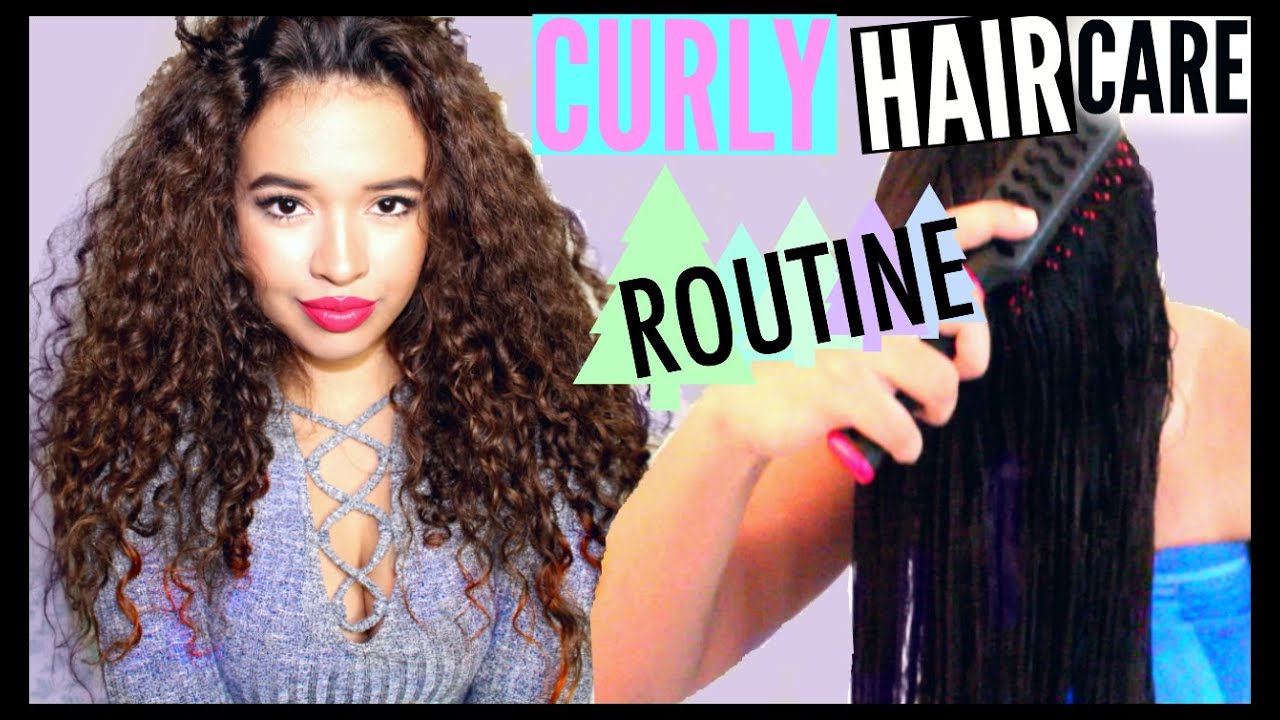Everyday Curly Hair Care Routine | Winter Moisturization jordeecakes jay