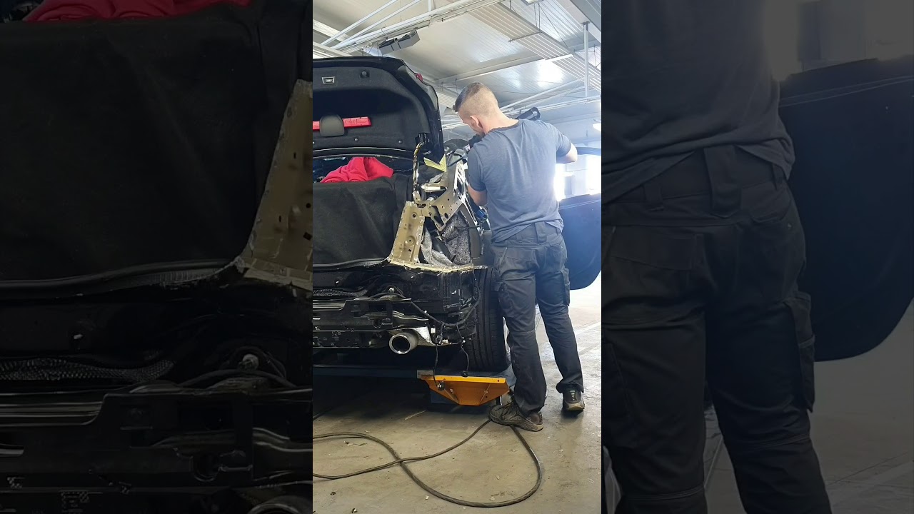 BMW 3 2019 Seitenwand Kleben Teil 1
