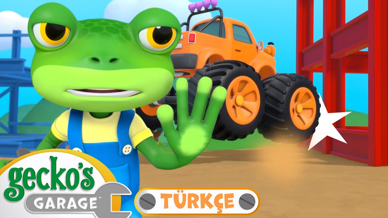 Canavar Kamyon&rsquo;a Yardım｜🐸 Gecko'nun Garajı - &Ccedil;ocuklar I&ccedil;in kamyonlar {T&uuml;rk&ccedil;e Dublajlı}