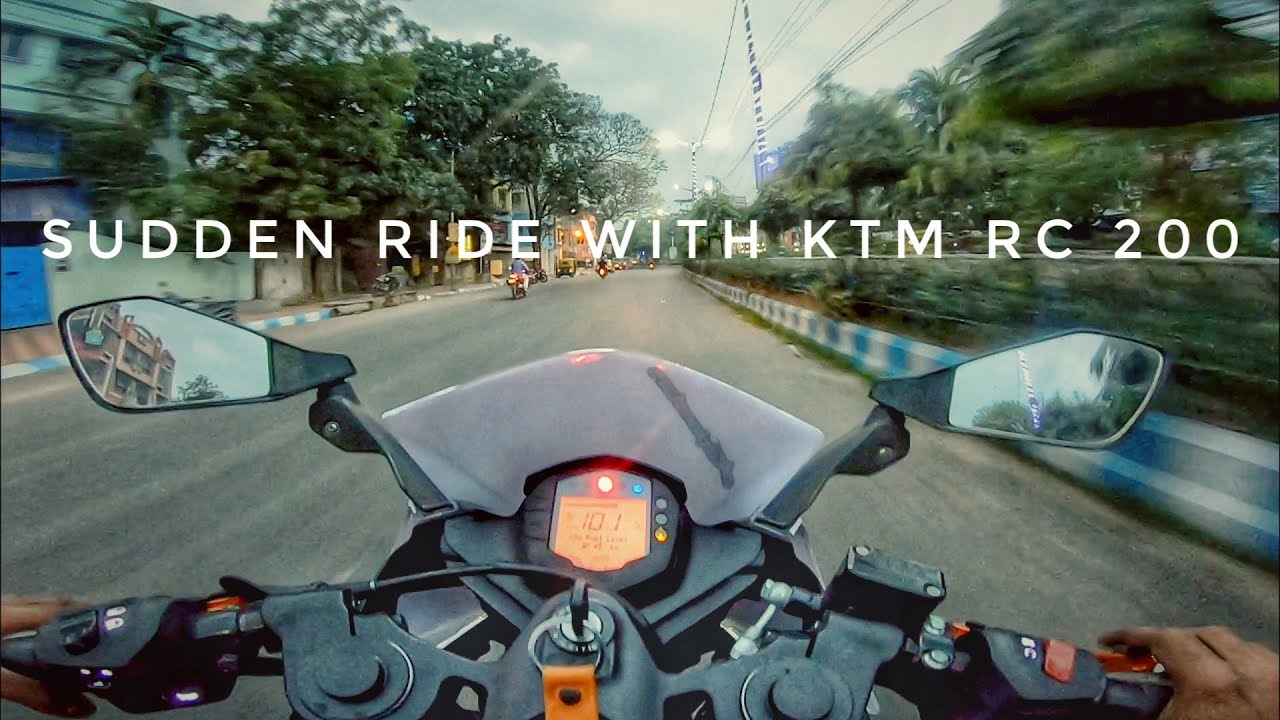 City Ride With KTM RC 200 & My Impression
