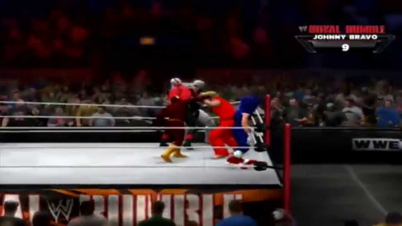 TMNXT Season 3 Episode 1: 40 Man Royal Rumble WWE2k14