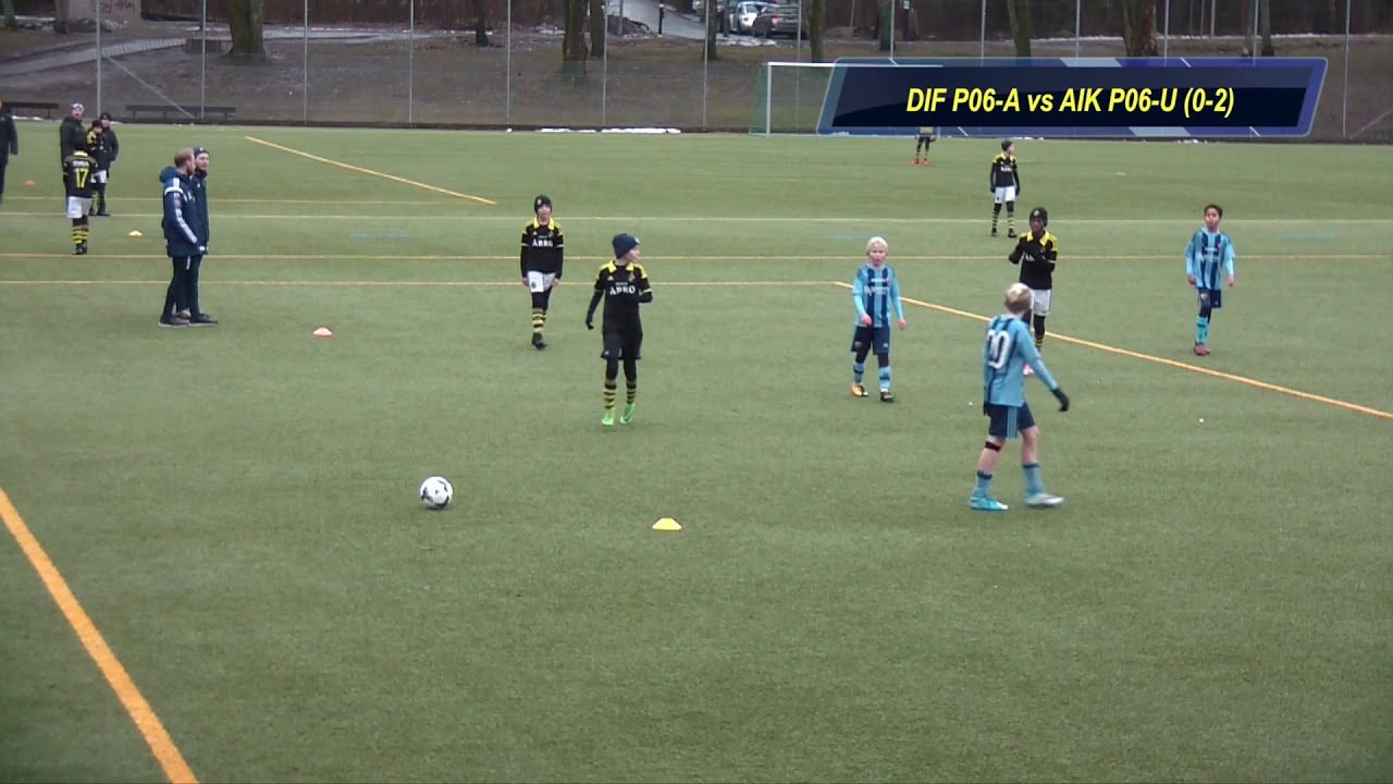 DIF P06-A vs AIK P06-U (1:A Halvlek)