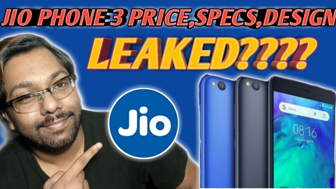 JIO PHONE 3 PRICE,SPECIFICATIONS,DESIGN LEAKED || ALL DETAILS
