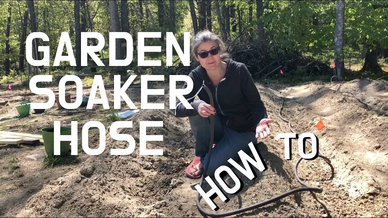 How To Set Up a Soaker Hose and Watering Timer for Your Garden!