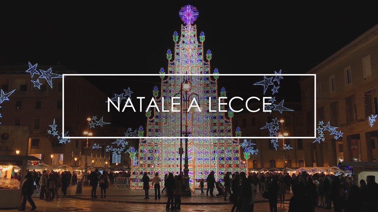 Natale a Lecce Luminarie di Lecce nel Salento