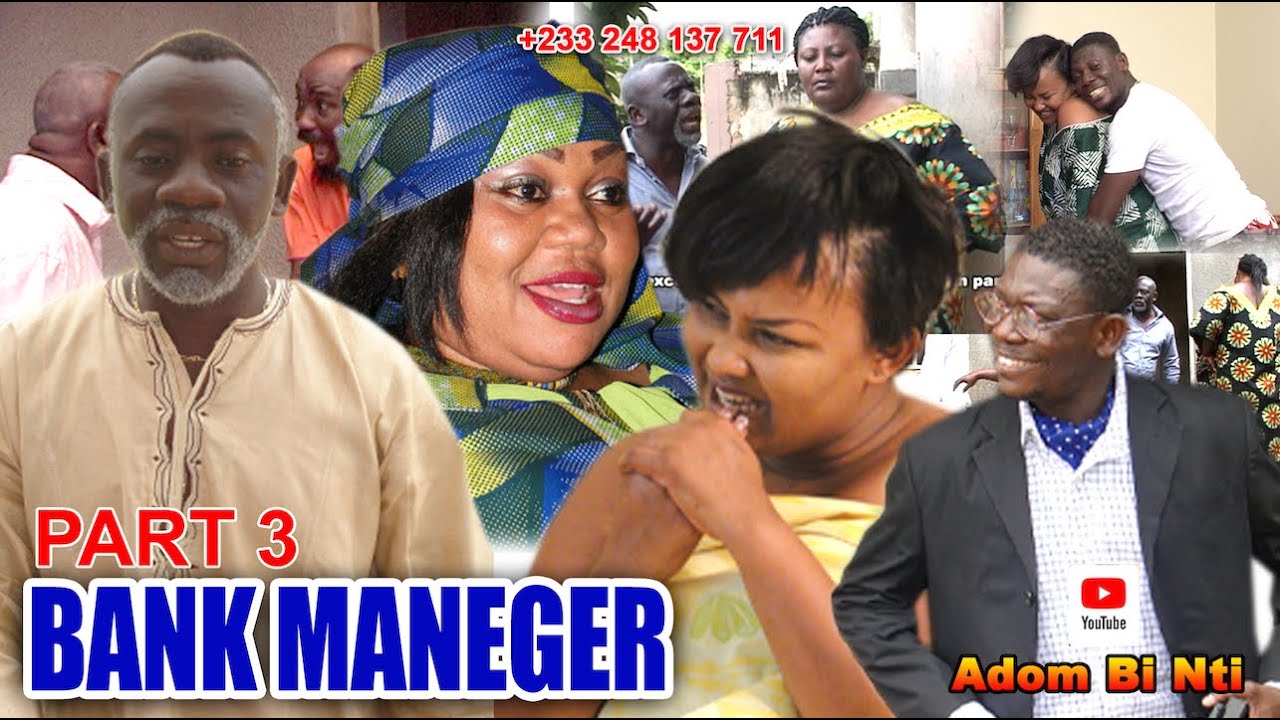 AGYA KOO BANK MANAGER pt 3  #AGYA KOO#nana ama McBrown#BRIDGET ADUSEI#BIG AKWASE