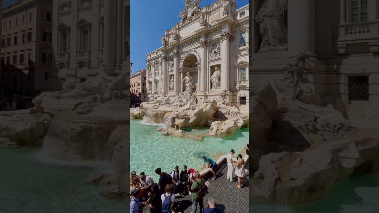 Trevi Fountain Rome Italy 