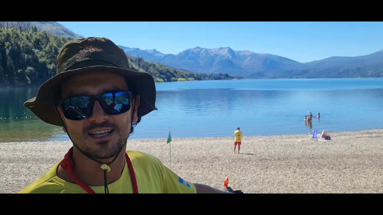 MARTÍN GAMBOA: #guardavidas en #camping LOS MAITENES || #patagonia #chubut || #fyp #reels