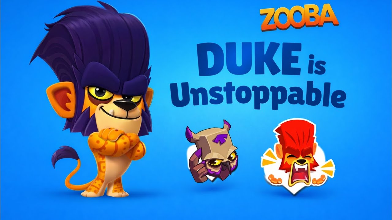 Legendary Duke Gameplay max level | Zooba