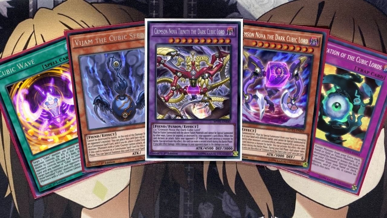 Мой профиль колоды Cubic Yugioh на август 2024 г.