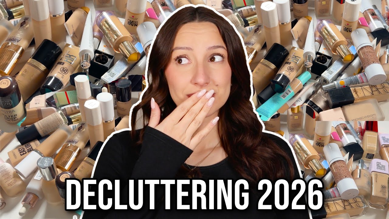 ELIMINO METÀ DEI MIEI TRUCCHI 😳 - Fondotinta, primer e setting spray  Decluttering ita 2026