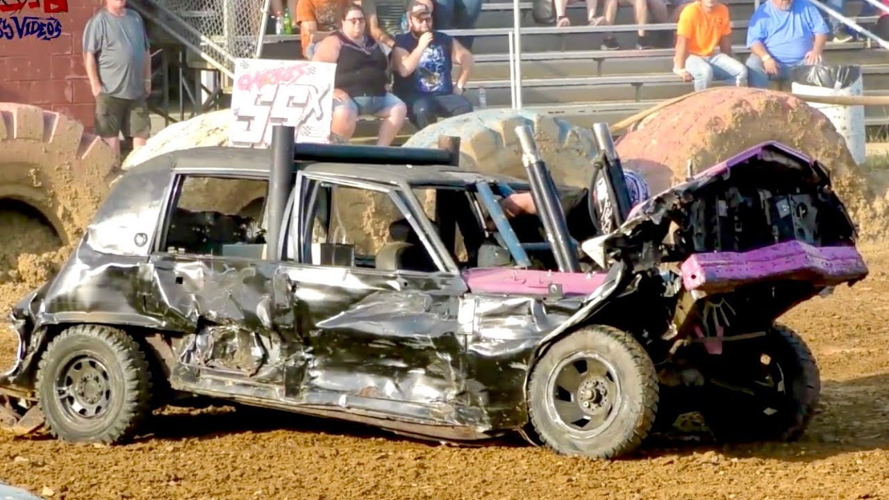 Heat 3 Full Size GM Humpty Dumpty Iron City Nationals Demolition Derby July 12th, 2025 WOW Good Race
