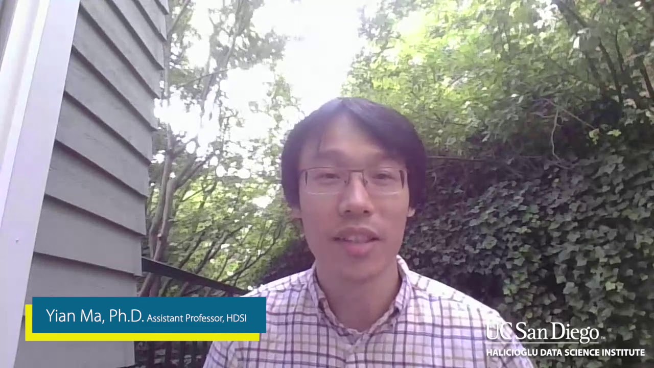 New HDSI Faculty 2020 | Yian Ma