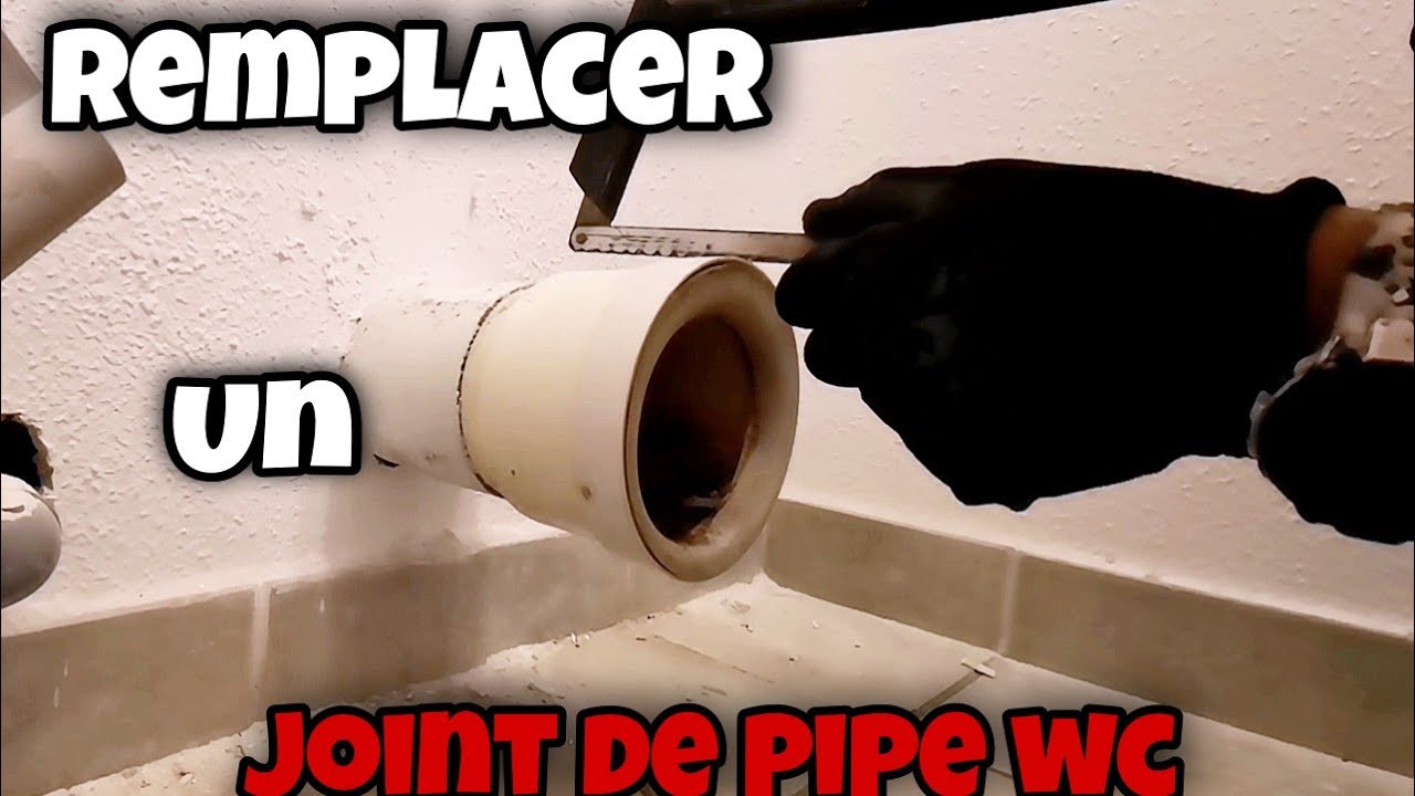 Remplacer un joint de pipe wc