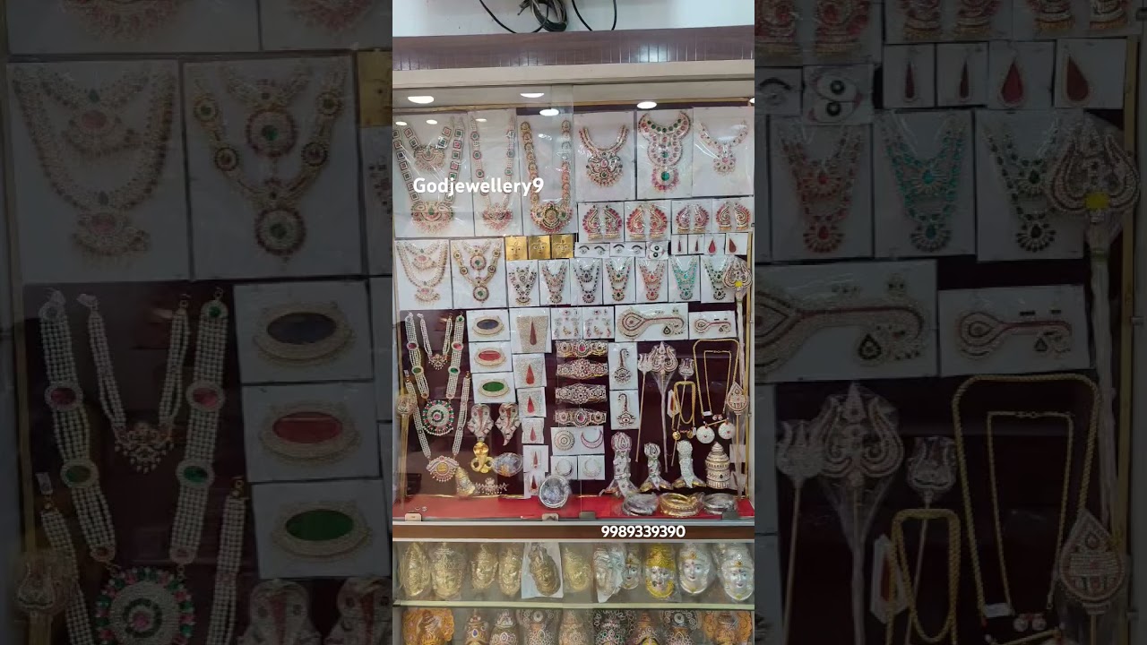 god jewellery | deity ornaments for Amman ammavari Lakshmi durga kali Pooja #godjewellery #deity