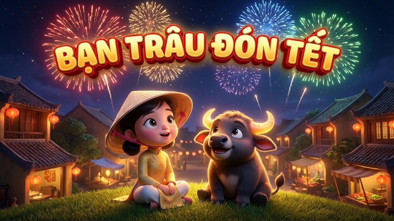 Quà Tết Cho Trâu - Nhạc Xuân Vui Nhộn - Tuyển Tập Nhạc Tết Cho Bé