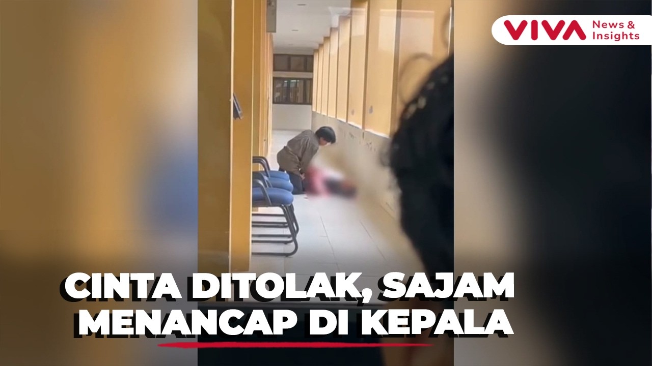 Tragedi Berdarah! Wanita Cantik Disabet Sajam Gegara Asmara