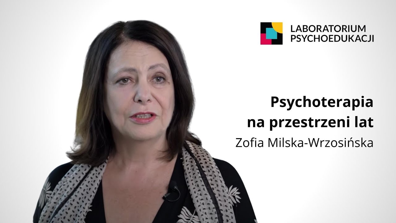Psychoterapia dziś i wczoraj - wywiad z Zofią Milską-Wrzosińską (40-lecie LPS)