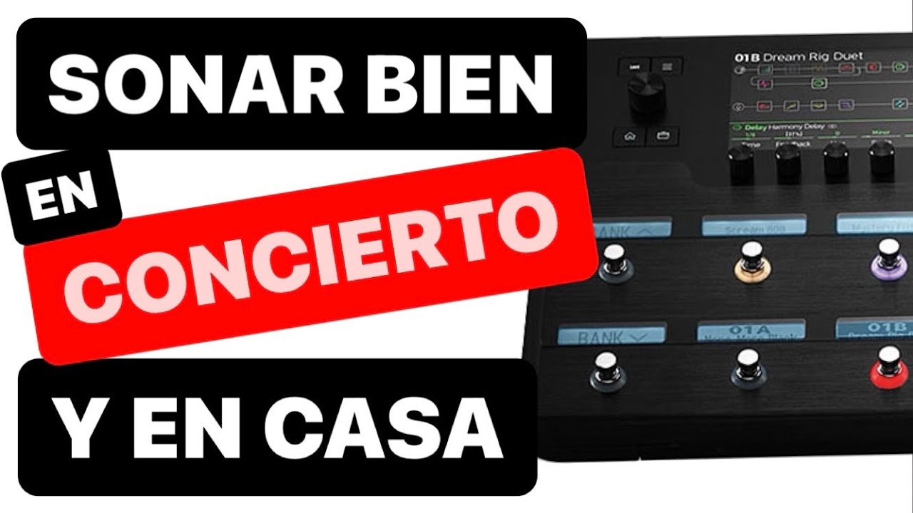 🔥 ¡Tener EL MISMO SONIDO en concierto y en casa 🔥🤘 LA SOLUCION ⚠️ Configurar pedalera digital ￼ 🔥