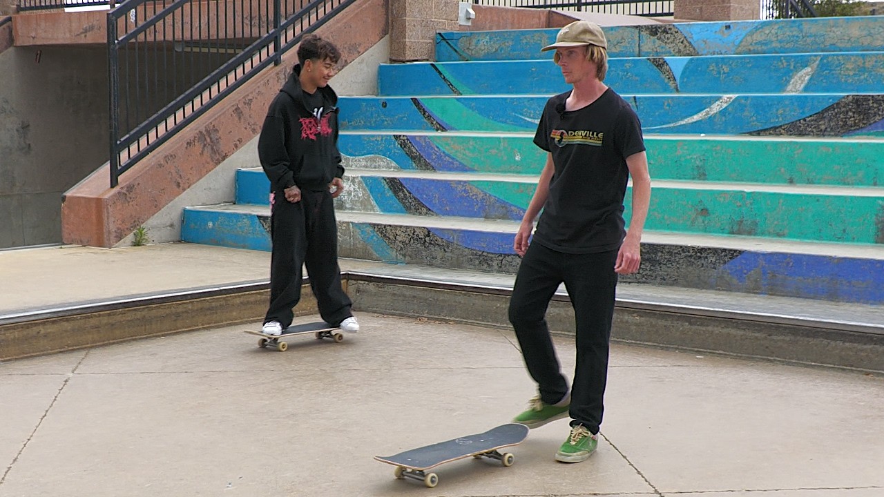 WINNERS QUARTER FINALS: Freddy Sanchez vs Jeff DeChesare - Competitive Flatground Skateboarding 3