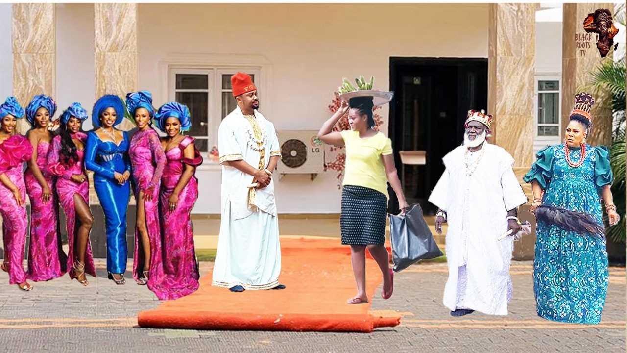 She Came To Sell Food At The Bride Selection When D Prince Saw Her And Fell In Love - Nigerian Movie