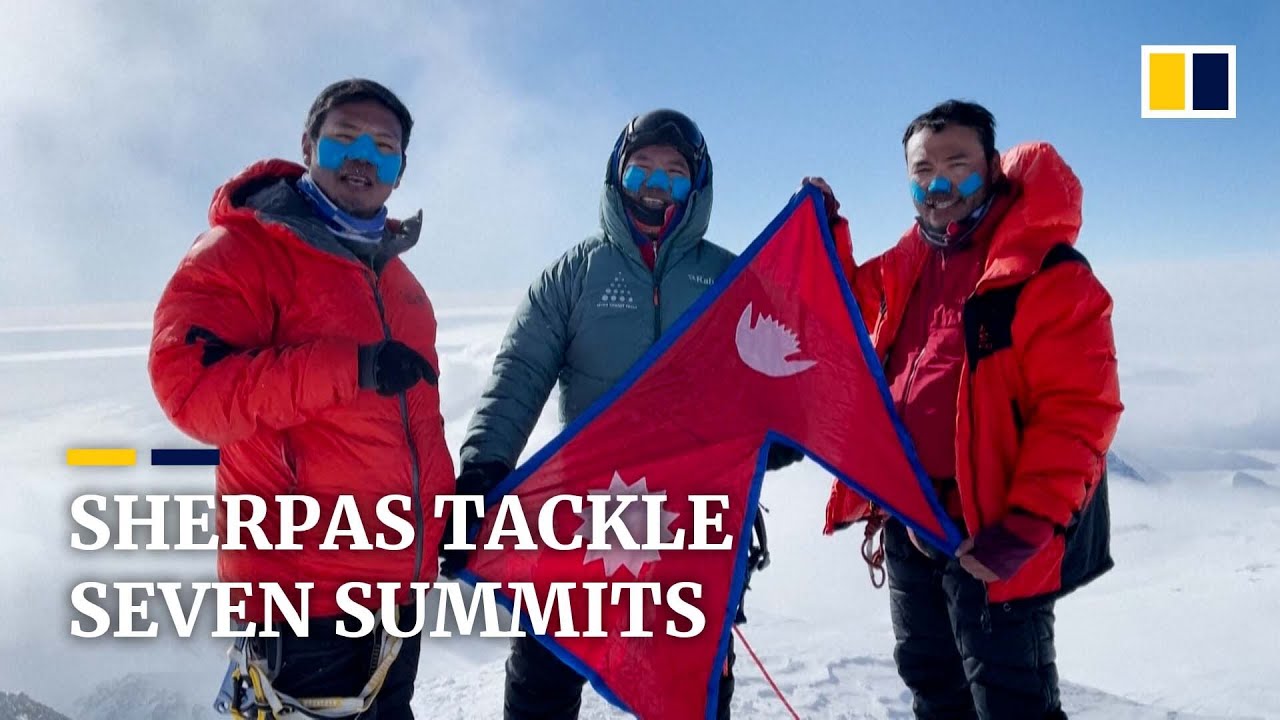 3 brothers become first Nepalis to reach the South Pole on way to conquering famed Seven Summits