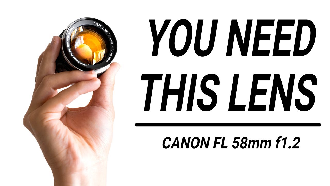 This vintage lens is a dream! | Canon FL 58mm f1.2 Review