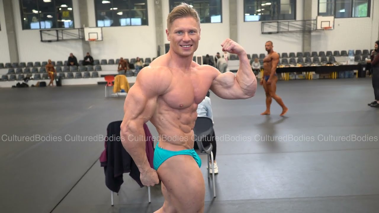 Marek backstage @Warsaw  Fitness Festival https://www.instagram.com/marek.stefanski/