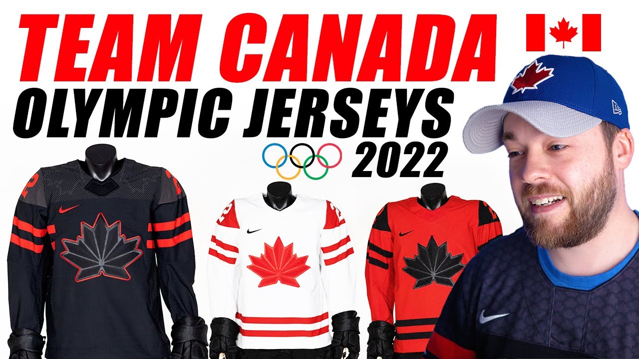 Team Canada Olympic Jerseys Revealed for 2022!