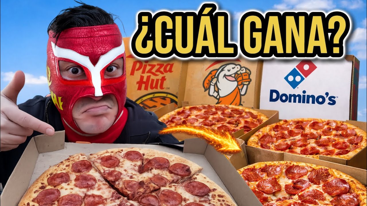 ¿Cuál es la MEJOR pizza de pepperoni? Little Caesars vs Domino’s vs Pizza Hut