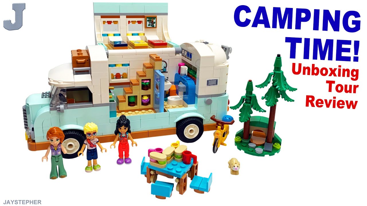 LEGO Friends 2025 Friendship Camper Van Adventure 42663 Unboxing, Tour, & Review
