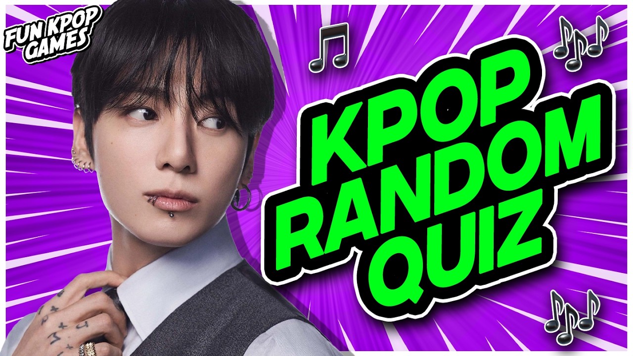 ⭐️ KPOP RANDOM QUIZ | GUESS THE SONG, SAVE ONE, NAME ONE & MORE | KPOP QUIZ - FUN KPOP GAMES 2026
