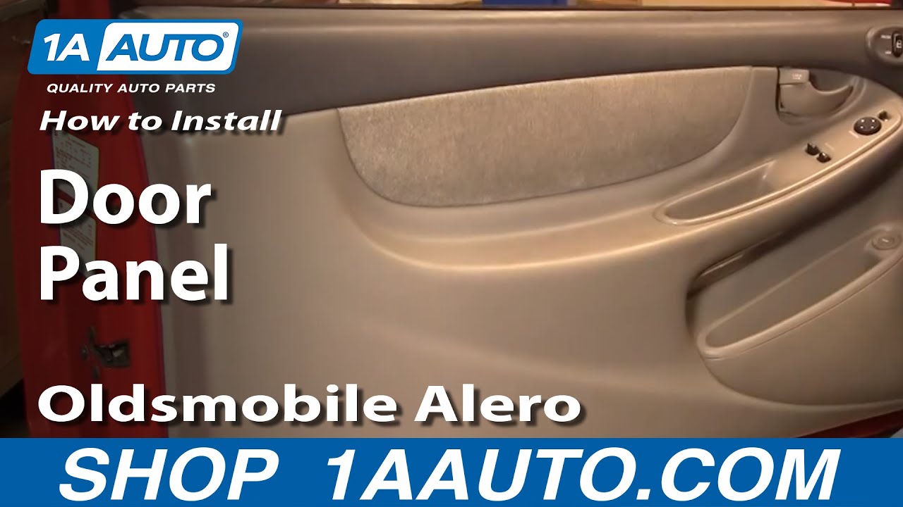 How To Remove Door Panel Oldsmobile Alero 99-04