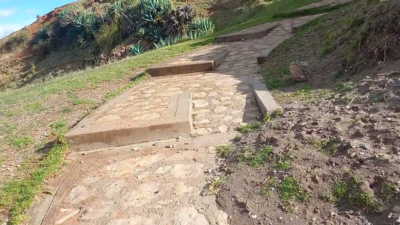 Vista del pueblo de jauja en la provincia de junin