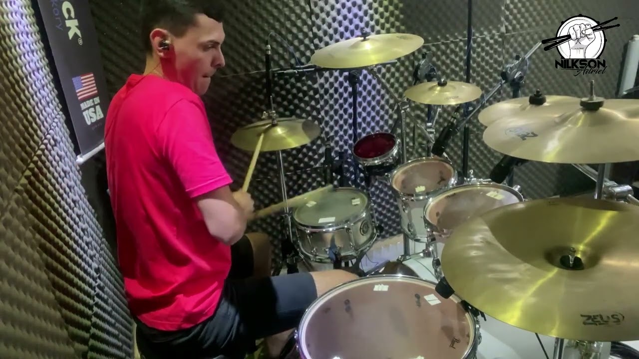 Drum Cover - Nilkson Adriel  🎶mina sensação - Xand avião🎶
