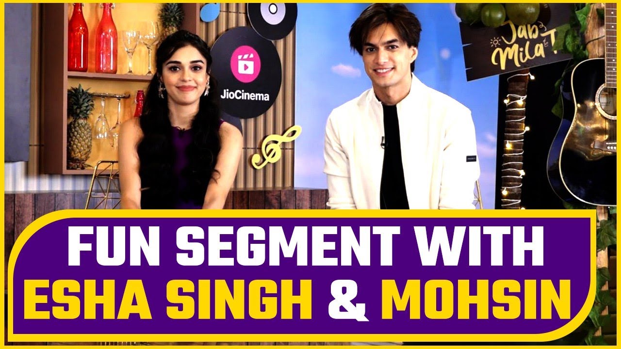 Exclusive Fun Segment Most likely too with Esha Singh and Mohsin Khan