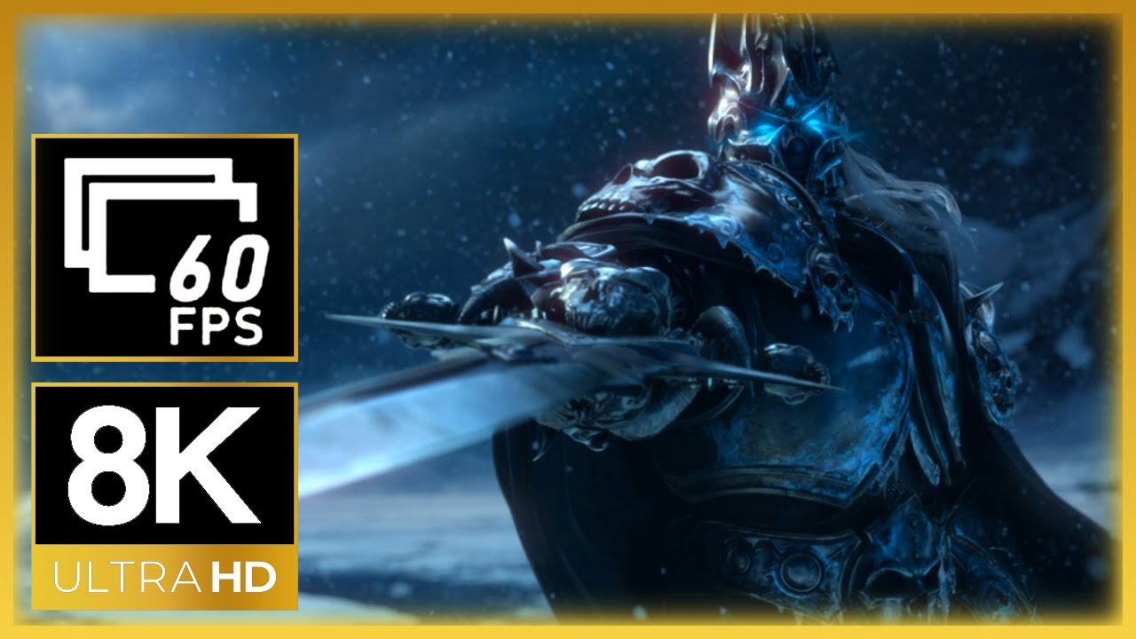World of Warcraft: Wrath of the Lich King Cinematic Trailer (8K 60FPS) (Remastered)