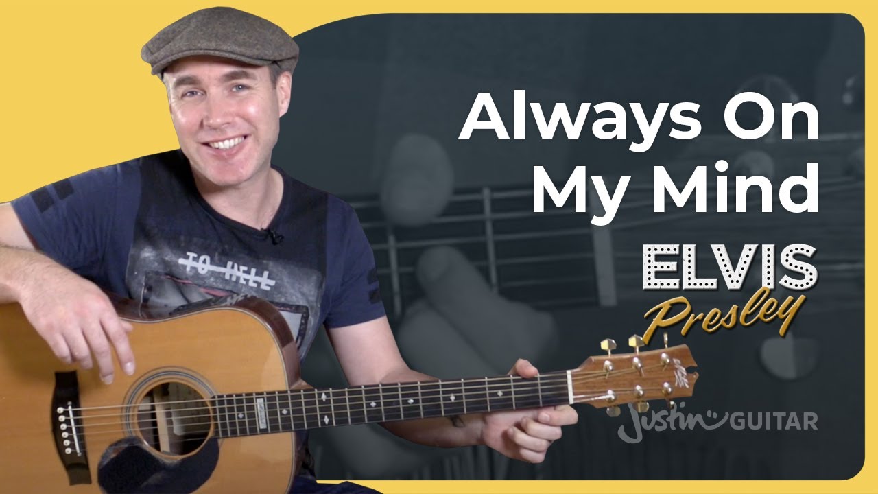 Always On My Mind Easy Guitar Lesson | Elvis Presley