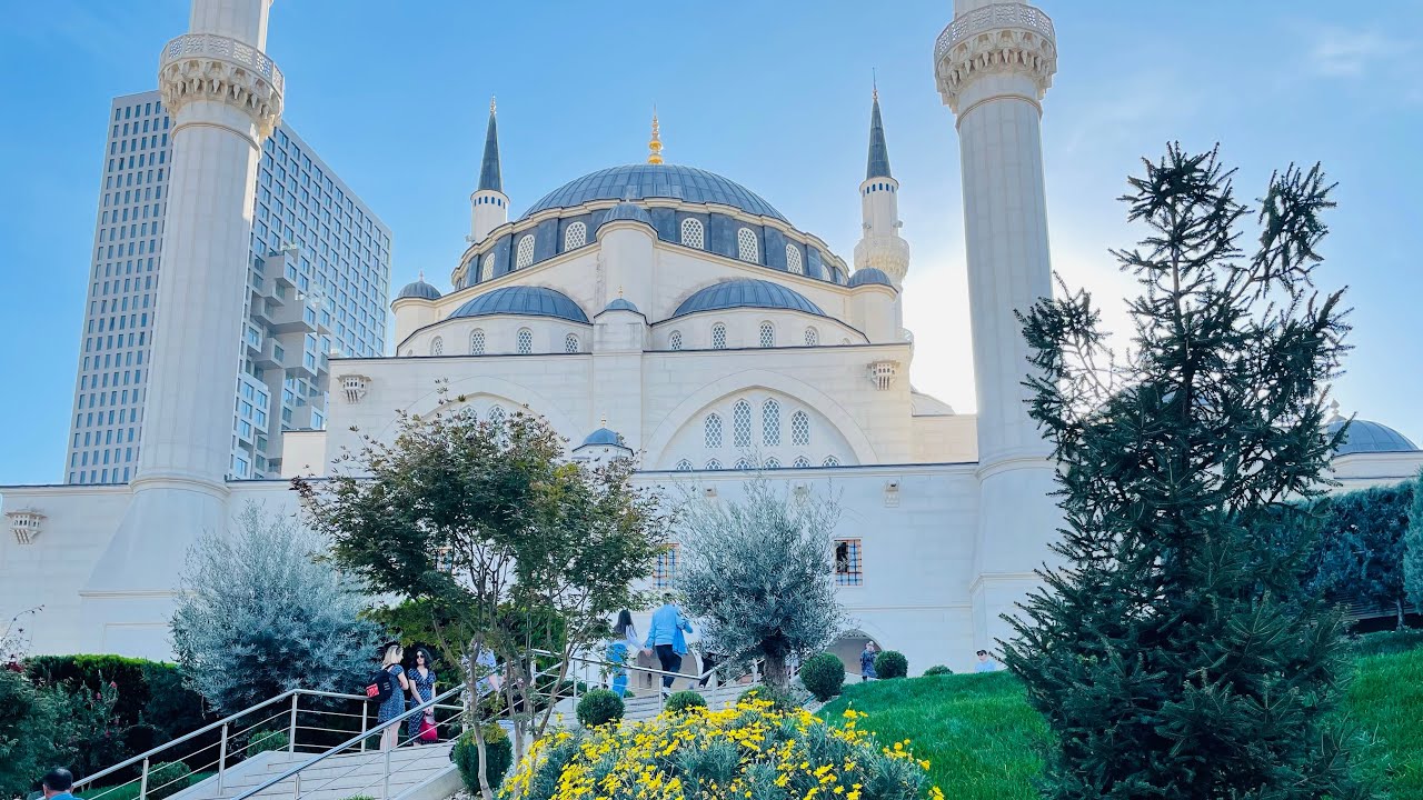 Inside the Most Beautiful Mosque in the World #Tirana #Albania #Mosque