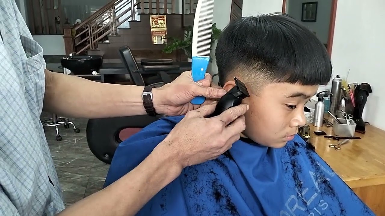dạy cắt tóc nam đẹp