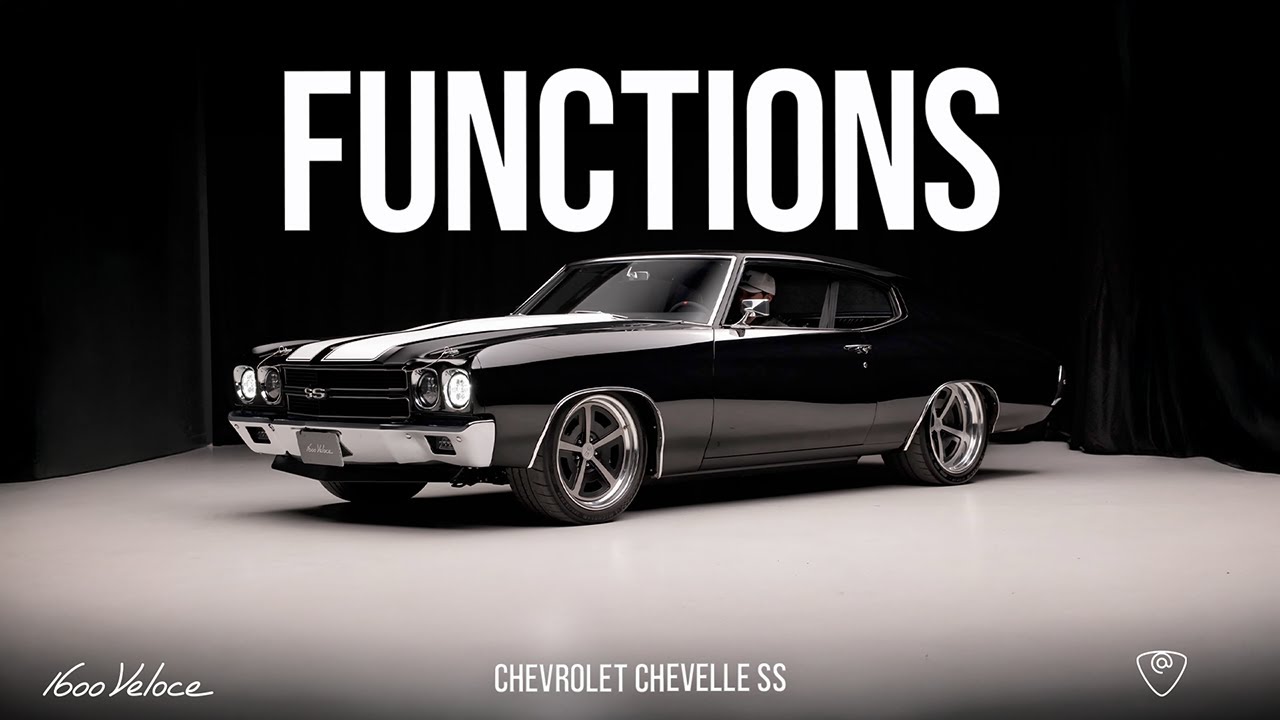 Supercharged LT4-Powered 1970 Chevrolet Chevelle by Ironworks Speed & Kustom | Functions