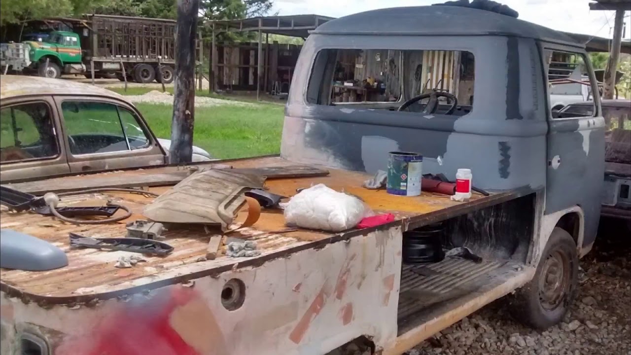 Conversión combi vw pick up 1981 parte 1